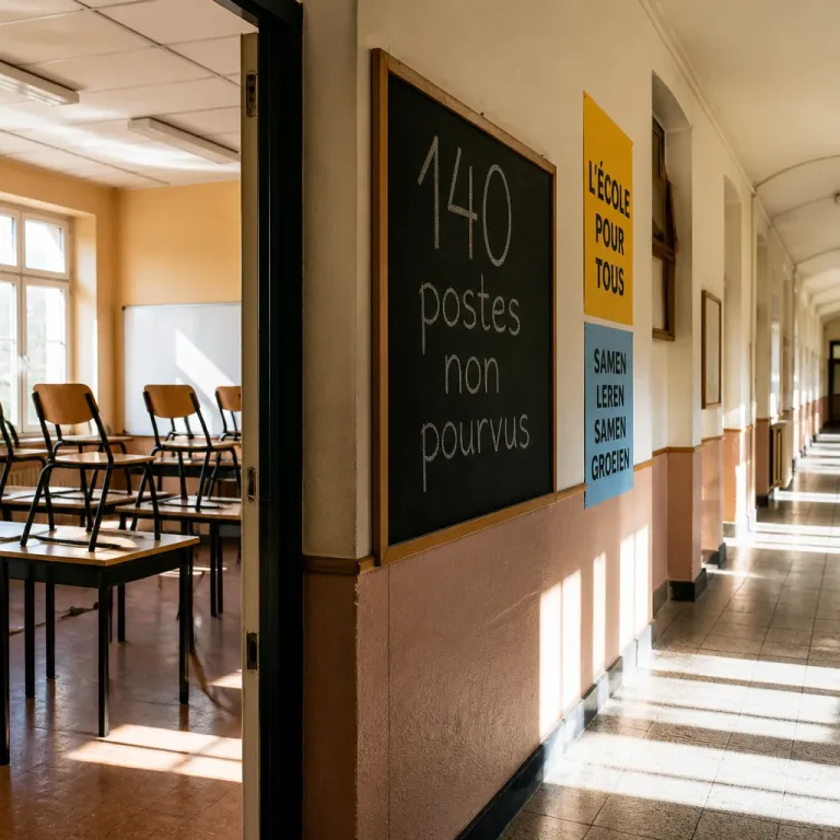 Pénurie d’enseignants à Bruxelles : 140 postes non pourvus chez les écoles flamandes, le phénomène touche aussi le francophone