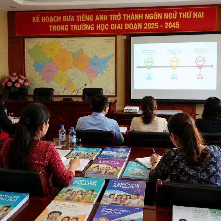 Thanh Hoa fixe l’objectif : faire de l’anglais une deuxième langue scolaire d’ici 2045