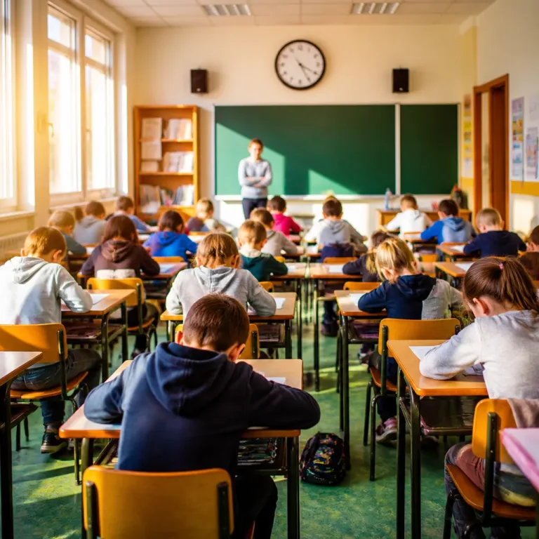 À Uccle, des élèves de 4e primaire passent la première grande épreuve du test « CLE »