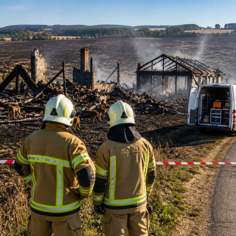 Incendie meurtrier dans les Deux‑Sèvres : deux morts, une troisième personne peut‑être encore ensevelie