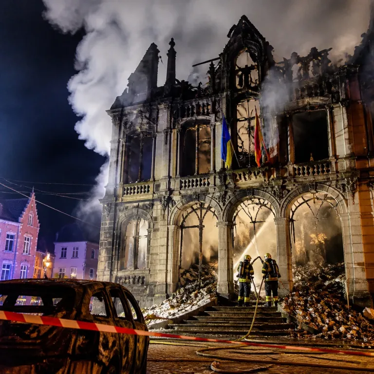 Un incendie volontaire ravage l'hôtel de ville de Limoges, la préfecture parle de « catastrophe patrimoniale »