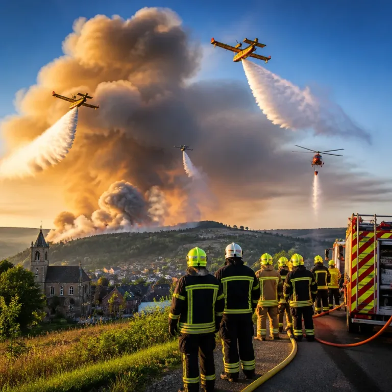 Drôme : l'incendie du massif du Banestier a brûlé 370 hectares, des pompiers légèrement blessés