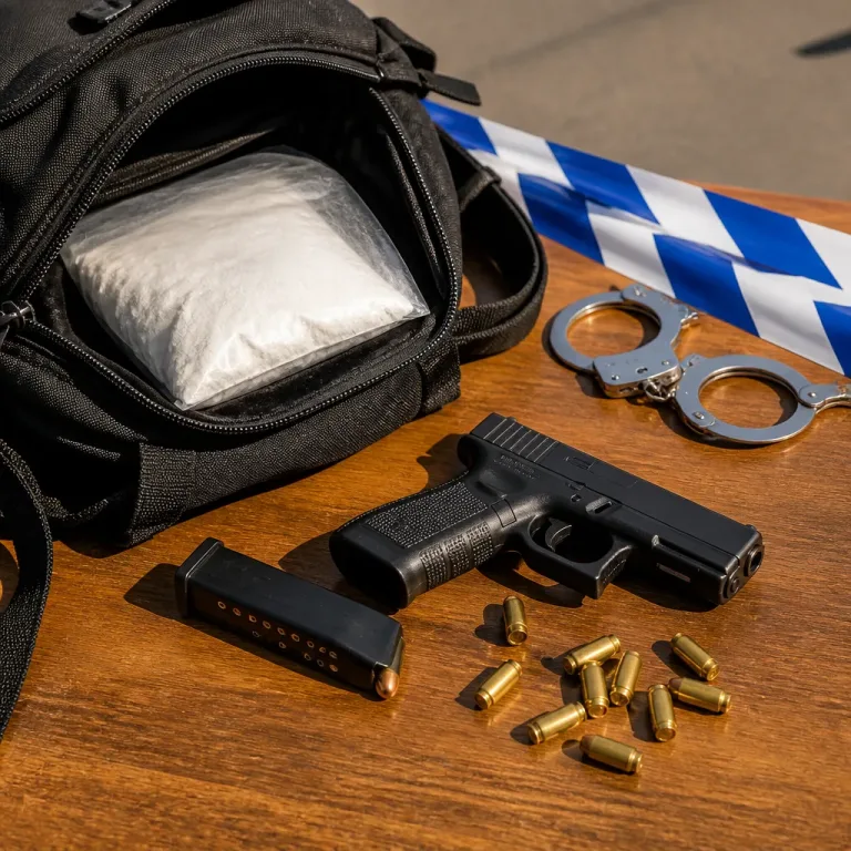 Condamné à 3 ans et demi après la découverte d’un kilogramme de cocaïne et d’un pistolet chargé