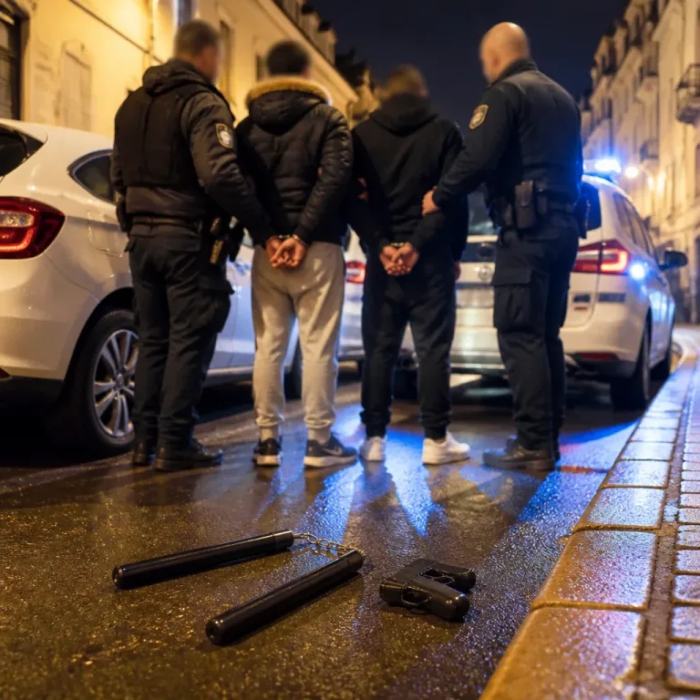 Dijon : quatre personnes en garde à vue après une altercation impliquant un nunchaku et un pistolet d’alarme