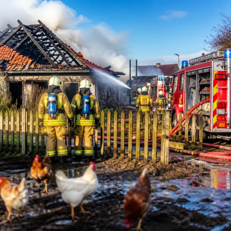 Incendie à Blaesheim : un restaurant détruit, des dépendances et 400 poulets touchés