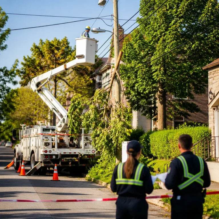 Montréal : un émondeur de 27 ans meurt électrocuté lors d’un entretien d’arbre à Ahuntsic–Cartierville