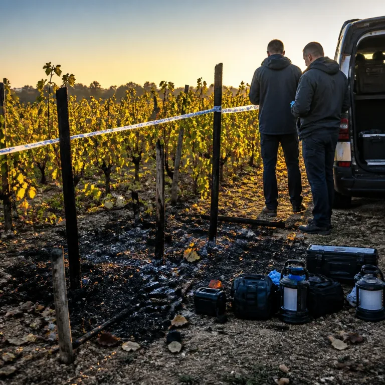 Gard : une femme retrouvée « partiellement calcinée » dans des vignes, une enquête pour assassinat ouverte
