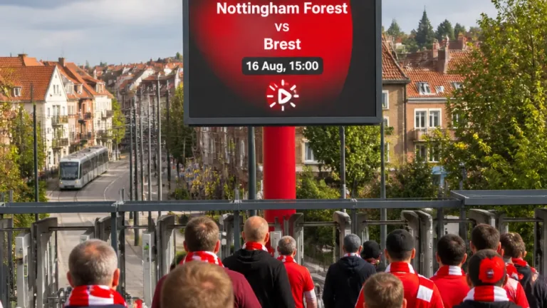 Forest : comment suivre Nottingham Forest - Stade Brestois 29 dimanche 16 août