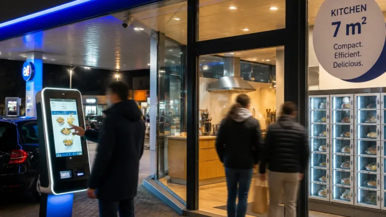 Gand : Q8 inaugure un quatrième « marché alimentaire numérique » à Zeeschip