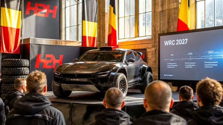 Huy : l'écurie belge H2H présente la Rally One, ambition WRC pour 2027