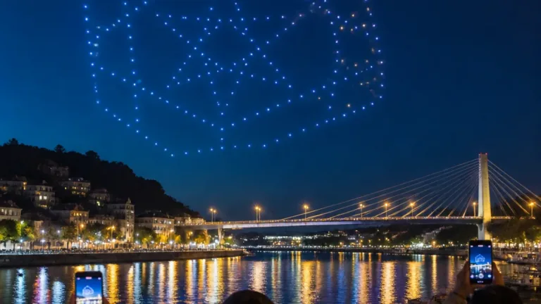 Huy : un spectacle de drones remplace le feu d’artifice, les Hutois restent partagés