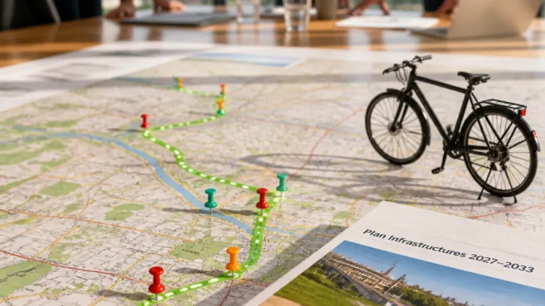 La cyclostrade LLN–Gembloux–Namur maintenue : état d’avancement et prochaines étapes
