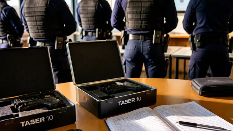 La Louvière : la zone de police équipera la BAC de deux tasers dès octobre