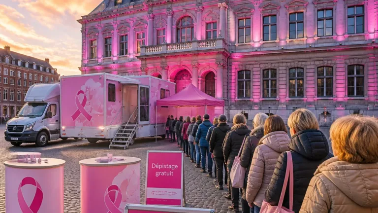 Liège : la Province lance Octobre Rose et déploie des Mammobiles pour faciliter le dépistage