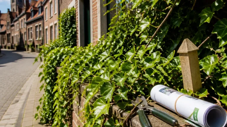 Lierre : que pouvez‑vous légalement couper lorsque la plante dépasse chez le voisin ?