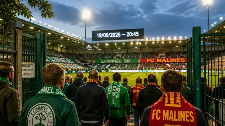 Lommel reçoit le FC Malines: un rendez‑vous de Pro League au Soevereinstadion