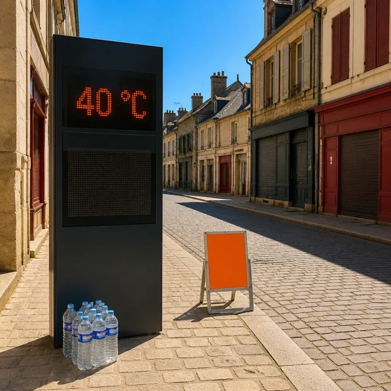 Canicule dans le Grand Ouest : plus de 40 °C annoncés, vigilance orange activée