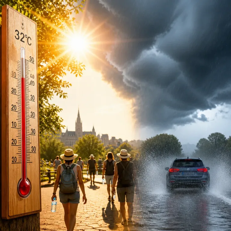 Pic de chaleur mardi, puis basculement pluvio-orageux : conseils et calendrier pour la semaine