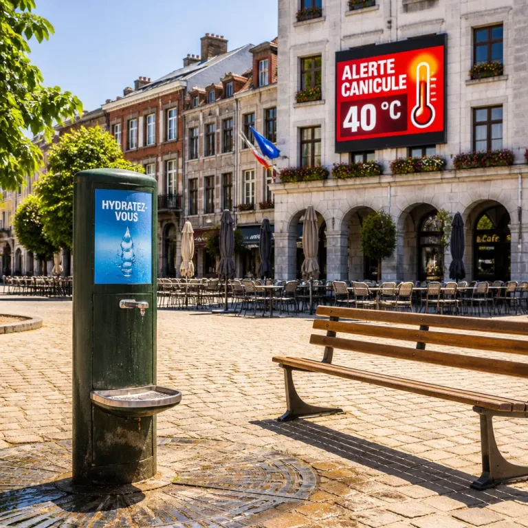 Canicule : niveau rouge déclenché au centre‑ouest, un pic attendu entre mercredi et vendredi