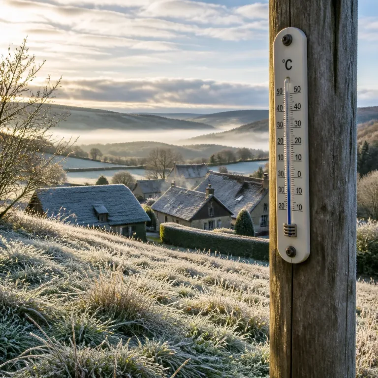 Baisse notable des températures ce week‑end : jusqu'à 2 °C localement en Ardenne