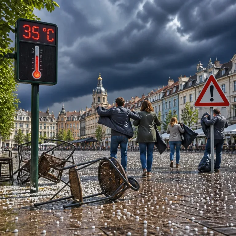 Canicule en recul mais risques d'orages violents : vigilance maintenue ce week‑end