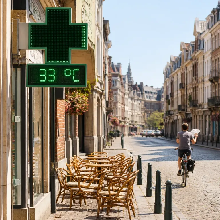 Semaine chaude dans le Nord et le Pas‑de‑Calais : hausse des températures dès mercredi