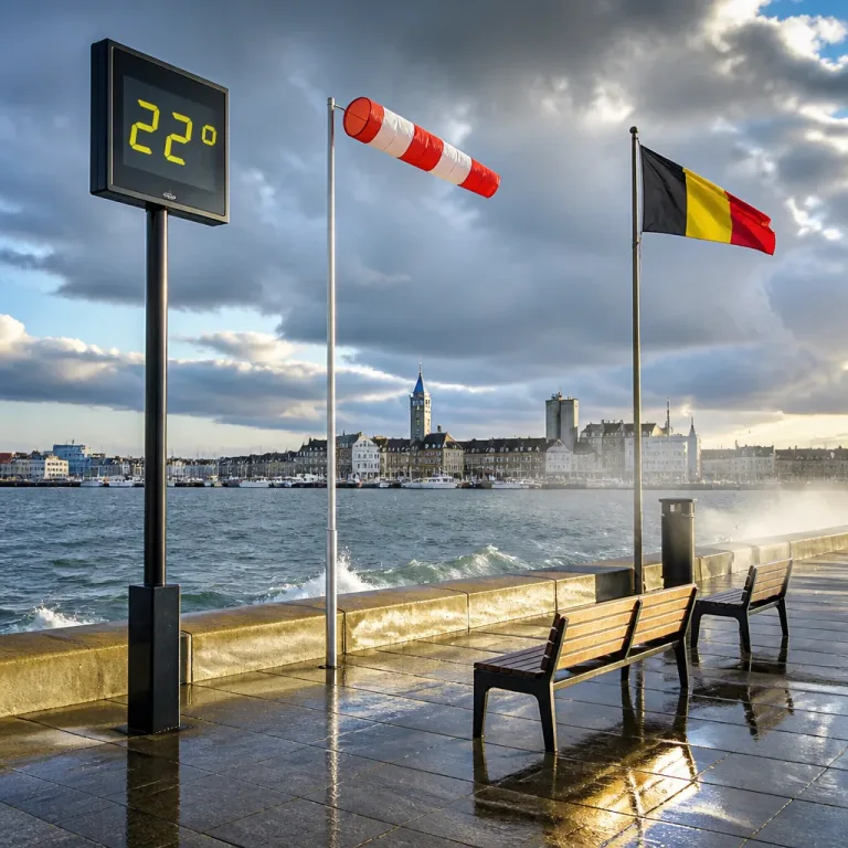 Brest : journée grise, vents modérés et basculement plus frais en soirée