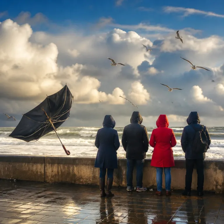 Pluie temporaire et coups de vent sur la côte : que prévoir jusqu’à vendredi