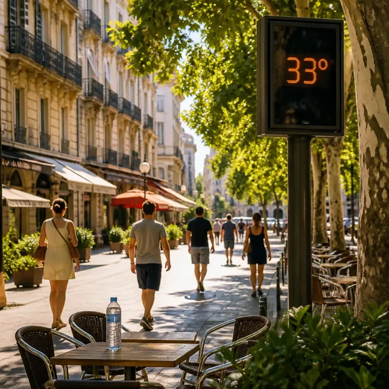 Montpellier : nouvelle journée très chaude, attention aux pics à 32–33 °C