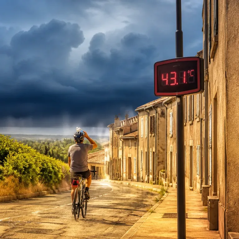 Canicule historique en France : pointe à 43°C, vigilance aux orages ce week‑end