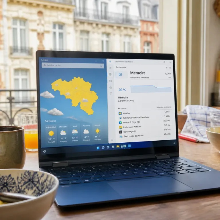 L’application Météo de Windows 11 peut utiliser plus d’1 Go de RAM, un poids pour les PC modestes