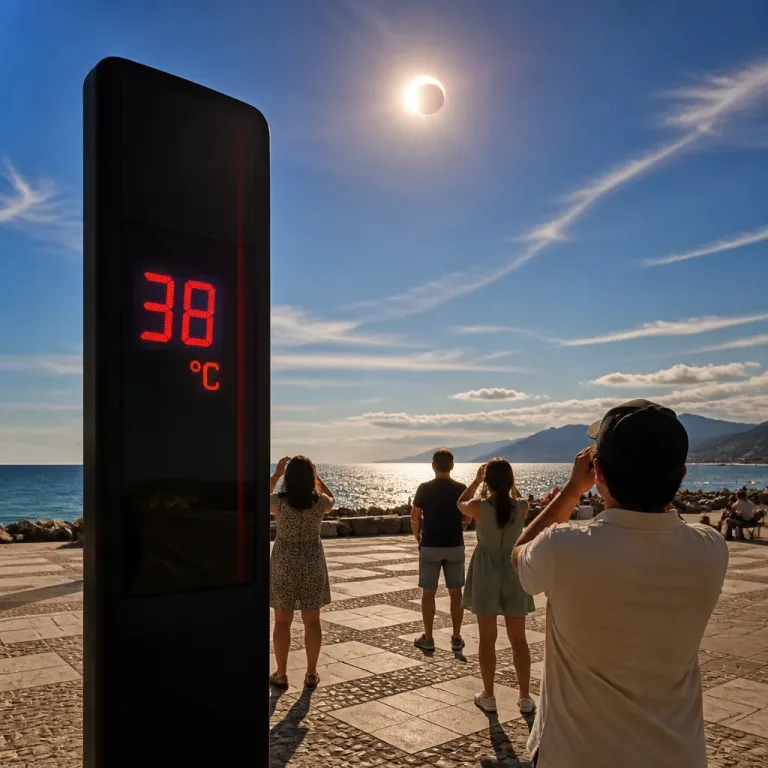 Canicule : les températures montent vers le nord, conditions souvent favorables pour l’éclipse