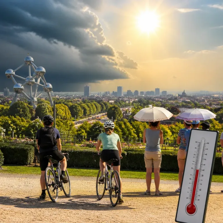 Une poussée anticyclonique prolonge l’été : canicule locale et bascule attendue en milieu de semaine