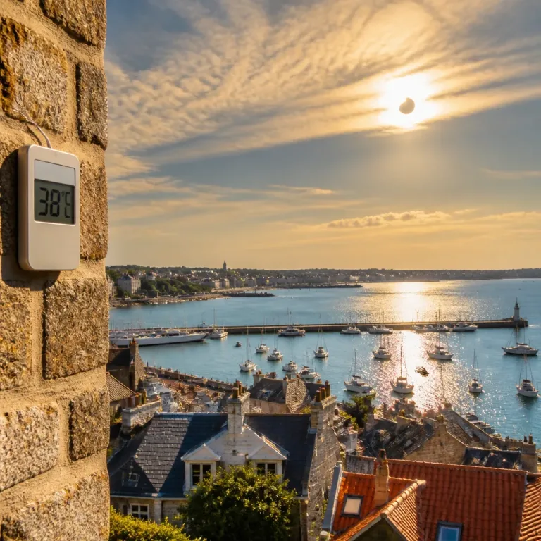 Canicule ponctuelle en Bretagne : nuits très douces et jusqu’à 38°C mercredi, vigilance pour l’éclipse