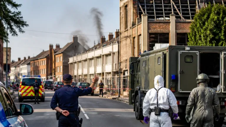 Mouscron : détonation contrôlée après la découverte d’un contenant d’acide picrique