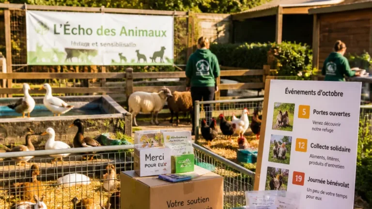 Mouscron : L’Écho des Animaux multiplie les actions et organise trois rendez-vous publics en octobre