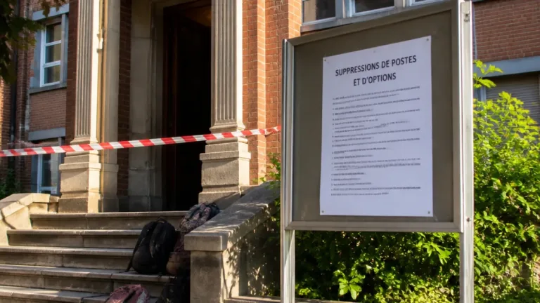 Mouscron : le collège Saint‑Henri confronté à des suppressions de postes et de classes à la rentrée