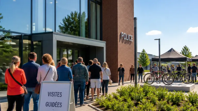 Mouscron : les visites du nouveau commissariat affichent complet en quelques heures