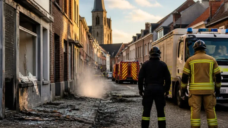 Mouscron : un contenant d’acide picrique neutralisé après une forte détonation