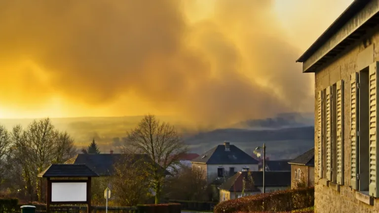 Namur : des fumées venues des Hautes-Fagnes perturbent la qualité de l'air dans le sud de la province
