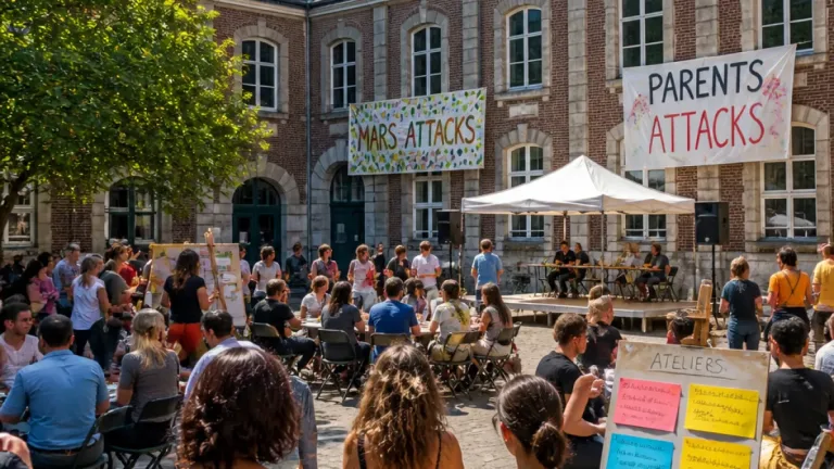 Namur : les collectifs Mars Attacks et Parents Attacks mobilisent pour préparer la rentrée scolaire