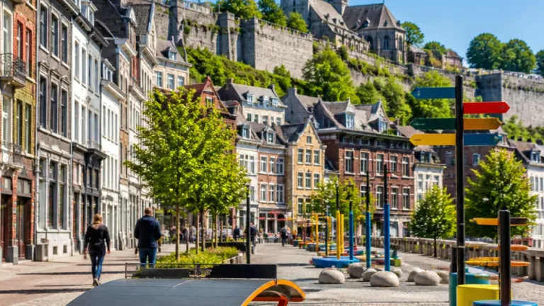 Namur prépare plus d’un million d’euros pour des « jeux » et parcours dans le piétonnier