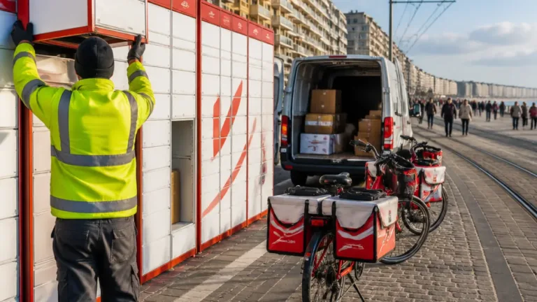 Ostende : Bpost et la ville lancent le réseau « Ville Bbox » pour désengorger la livraison de colis