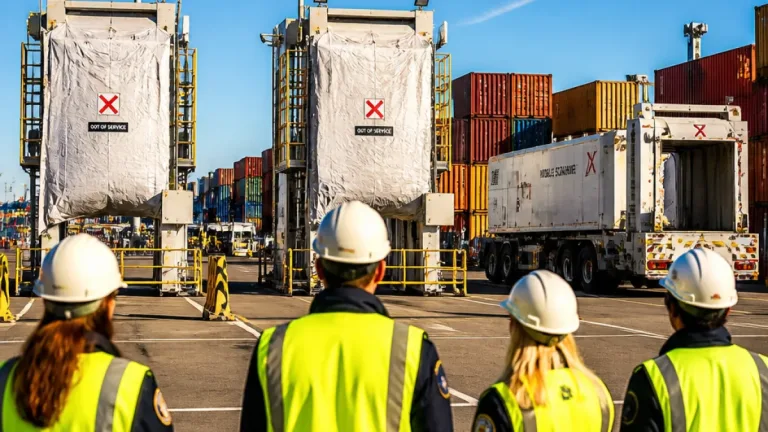 Pannes répétées des scanners au port d'Anvers : les contrôles douaniers mis à l'épreuve