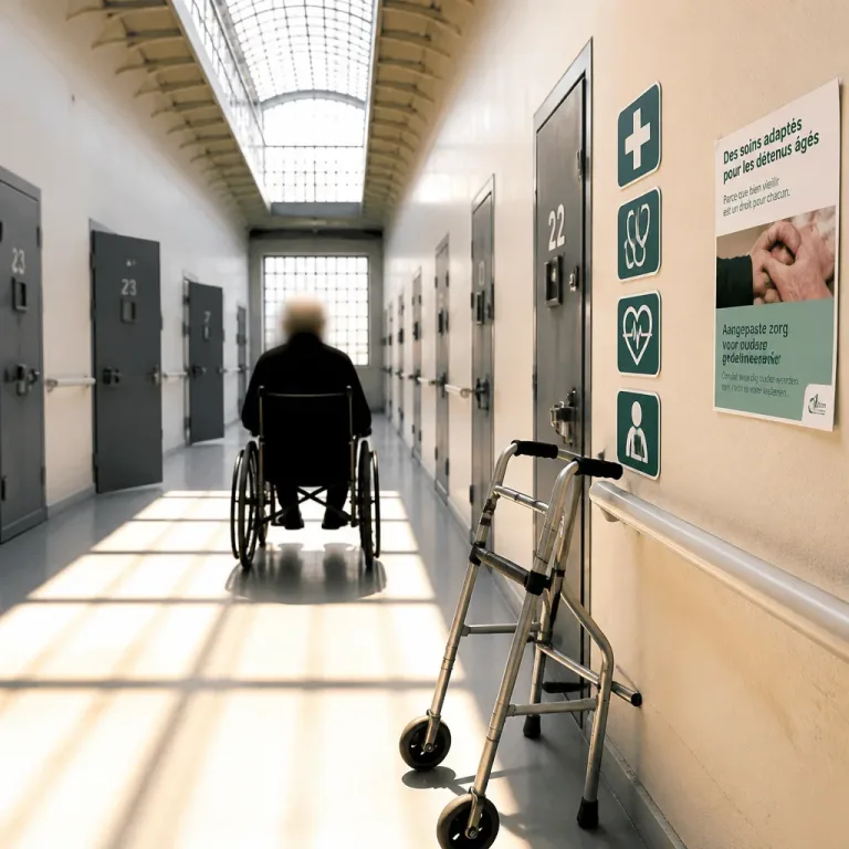 Hausse des détenus seniors en Belgique : le CCSP appelle à une réponse intégrée des prisons