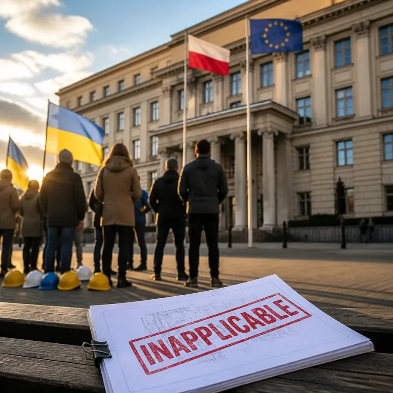 Pologne : rejet officiel d’un projet d’expulsion ciblant des hommes ukrainiens sans emploi légal