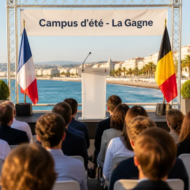 Bouchez invité d’honneur à Cannes : le président du MR prend la parole au congrès de David Lisnard