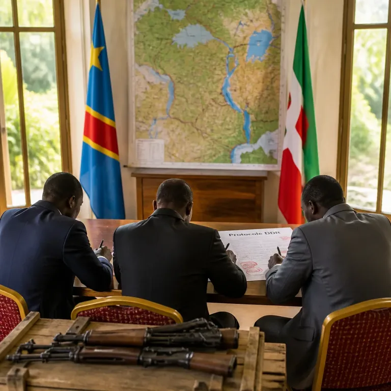 FDLR et Kinshasa signent un protocole de DDR : vers une solution politique dans les Grands Lacs