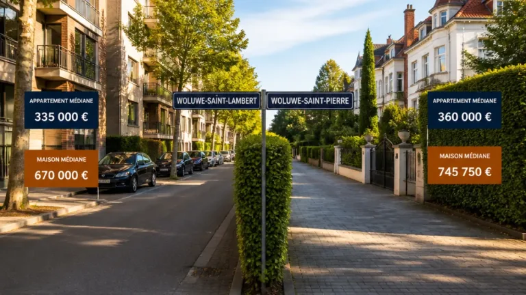 Pourquoi Woluwe-Saint-Lambert reste moins chère que sa voisine Woluwe-Saint‑Pierre