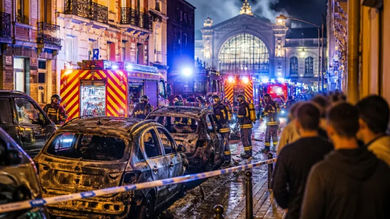 Saint‑Gilles : cinq voitures incendiées en fin d’après‑midi, le bourgmestre parle d’actes ciblés